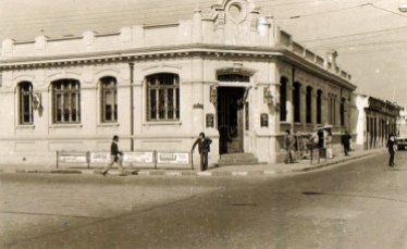 Banco del Estado. Esquina Ortuzar con Prat - 1965