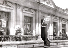Edificio de la familia de la Presa, ubicada en calle Vargas - 1960