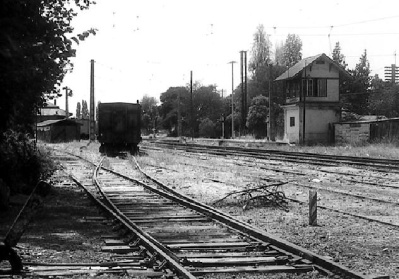 Estación de ferrocarriles de Talagante - 1975