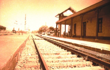 Estacion de ferrocarriles de Melipilla 2 - 1970