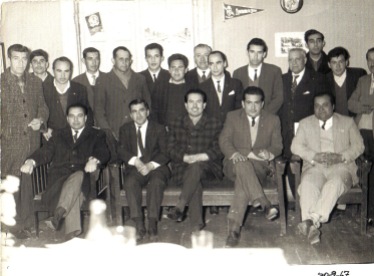 Gobernador Carlos Avilés, acompañado por varias personalidades - 1967