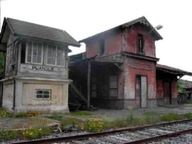 Primera Estación de ferrocarriles de Puangue 2 - 1975